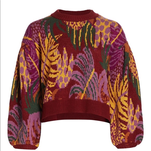 FARM Rio Sweaters - Farm rio Jungle Print Sweater